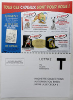 CARTE D'ABONEMENT FLYERS COLLECTION HACHETTE LES FIGURINES ASTERIX OFFRE PRIVILEGE 2011 - Objets Publicitaires