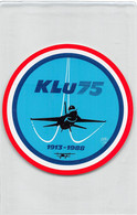 12510 " KLU 75-1913-1988 " ZELFKLEVEND.AUTOADESIVO - Aviation