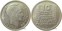 France - IVe République - 10 Francs Turin, Petite Tête 1947 B - TTB+/AU50 - Fra2452 - 10 Francs