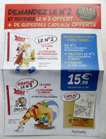 DEPLIANT FLYERS COLLECTION HACHETTE LES FIGURINES ASTERIX N°2 OFFRE PRIVILEGE 2011 - Objets Publicitaires