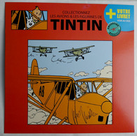 CARTON DE PRESENTATION COLLECTION HACHETTE LES AVIONS TINTIN 2014 (2) - Objets Publicitaires