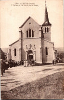 73 - ALBENS --  L'Eglise - La Sortie De La Messe - Albens