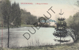 Postkaart-Carte Postale GROENENDAAL/Groenendael - L'étang Et Le Château   (C739) - Hoeilaart