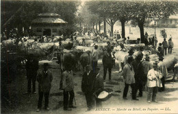 Annecy * Le Marché Au Bétail , Au Paquier * Marché Bestiaux Foire - Annecy