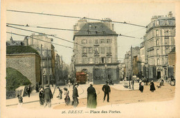 Brest * La Place Des Portes * Dentiste * Tramway Tram - Brest