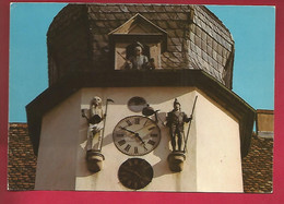 CP 67 Penfeld L'Horloge à Jacquemart De La Tourelle De L'hôtel De Ville - Ed La Cigogne 67.028.22 - Benfeld