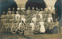 St Jean De Maurienne * Carte Photo * Hôpital Militaire Au Couvent St Joseph * Ww1 Guerre 14/18 Infirmières Croix Rouge - Saint Jean De Maurienne