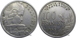 France - IVe République - 100 Francs Cochet 1955 B - TTB/XF45 - Fra4251 - 100 Francs