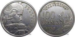 France - IVe République - 100 Francs Cochet 1957 B - TTB+/AU50 - Fra4258 - 100 Francs