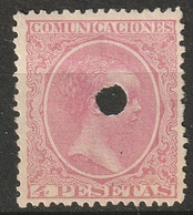 Spain 1889 Sc 269  Telegraph Cancel - Telegramas