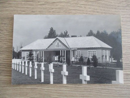 CPA PHOTO CIMETIERE MILITAIRE SOLDATS - Cimetières Militaires