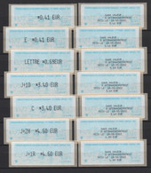 14 ATMs, LISA1, E/LETTRE/ C/ J+1 D/R/ J+2 N. 18/05/2002, 75éme CONGRES DES ASSOCIATIONS FFAP. MARSEILLE. YVERT 507 à 513 - 1999-2009 Viñetas De Franqueo Illustradas