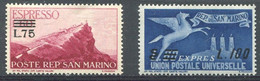 SAN MARINO 1957  ESPRESSI ** MNH - Sellos De Urgencia