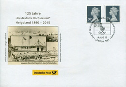 Great Britain Special Cover - Helgoland Anniversary - New Year