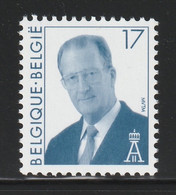 BELGIUM 1996 Definitives / King Albert II BEF17: Single Stamp UM/MNH - 1993-2013 König Albert II (MVTM)