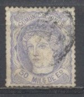 España,1870,Edifil 107, éfigie Alegórica De España, Usado - Used Stamps