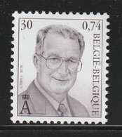 BELGIUM 2000 Definitives / King Albert II BEF30 / EUR0.74: Single Stamp UM/MNH - 1993-2013 Koning Albert II (MVTM)