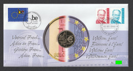 BELGIUM 2002 EURO Single European Currency: PMC CANCELLED - Numisletters