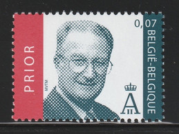 BELGIUM 2002 Definitives / King Albert II EUR0.07: Single Stamp UM/MNH - 1993-2013 König Albert II (MVTM)