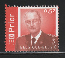 BELGIUM 2006 Definitives / King Albert II EUR0.52: Single Stamp UM/MNH - 1993-2013 Roi Albert II (MVTM)