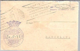 MINISTERIO DE LA GOBERNACIO    GUARDI CIVIL1973 - Franchigia Postale