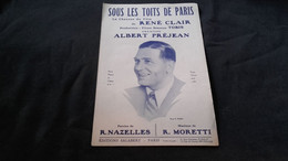 Partition Chanson Sous Les Toits De Paris / Albert Préjean - Partituren