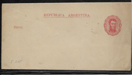 Argentine - Entiers Postaux - Postwaardestukken