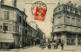 Angoulême * La Rue De Périgueux Et Champ De Foire * Brasserie Du Centre * Nouveau Bazar - Angouleme