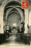 St Laurent De Ceris * Intérieur De L'église - Sonstige & Ohne Zuordnung