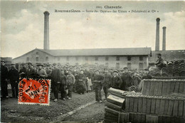 Roumazières * Sortie Des Ouvriers Des Usines POLAKOWSKI Et Compagnie * Industrie Cheminée - Altri & Non Classificati