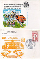 Entier Postal "PhilexFrance 82-Inauguration (Baptème Du TGV 66 - Gare D' Avignon) Cachet Spécial - Illustration (121705) - Bijgewerkte Postkaarten  (voor 1995)