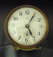 Ancien Réveil Scout En Métal Années 30/40 - Alarm Clocks