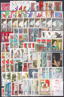 1980 Full Year Collection,  MNH**, VF - Años Completos