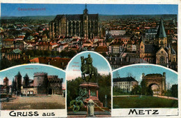 Gruss Aus Metz * Souvenir De La Ville * Multivues - Metz