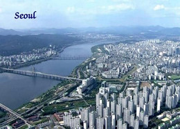 South Korea Seoul  Han River Aerial View New Postcard Südkorea AK - Korea (Zuid)