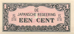 Billet, Netherlands Indies, 1 Cent, 1942 Japanische Besetzung - Nederlands-Indië