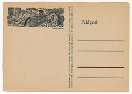 ALLEMAGNE - Carte De Franchise Militaire FELDPOST Illustrée - Neuve - Storia Postale