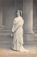 CPA 10 TROYES FETES LITTERAIRES 1913 Melle GERMAINE ROZE MUSE DE LA COUTURE - Troyes