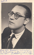 Spectacles - Artistes - Robert Jean Artiste Lyrique - Dédicace - Saison De Rouen 1945 - Photographie - Artisti