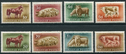 HUNGARY 1951 Livestock Breeding LHM / *.  Michel 1150-57 - Ungebraucht