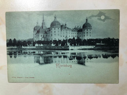 Germany Deutschland Moritzburg Schloss Castle Chateau Moonlight Moon Light Römmler Dresden 13278 Post Card POSTCARD - Moritzburg