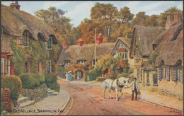 AR Quinton - The Old Village, Shanklin, Isle Of Wight, C.1910s - Salmon Postcard - Shanklin