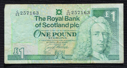 ECOSSE Billet 1£ 24/01/96 - 1 Pound