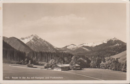 D-83707 Bad Wiessee - Bauer In Der Au Mit Kampen Und Fockenstein ( Echt Foto) - Bad Wiessee