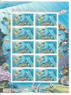 Nlle Calédonie - 2010 - Zone Du Grand Lagon Nord - Feuillet De 5 Paires - Neuf ** - Unused Stamps