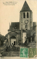 Paris * 20ème * Vue Sur L'église St Germain De Charonne - District 20