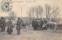 CPA 12 L'AVEYRON PITTORESQUE UN COIN DU MARCHE - Other & Unclassified