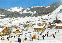 74-CHATEL- LA STATION DEPUIS LA PISTE DES DEBUTANTS LA FICELLE - Châtel