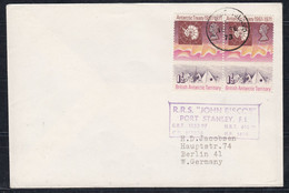 British Antarctic Territorry (BAT) 1973 Cover Ca Adelaide Island 10 FE 73 Ca RRS John Biscoe (52322) - Briefe U. Dokumente