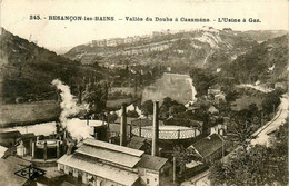 Besançon Les Bains * La Vallée Du Doubs à Casamène * L'usine à Gaz * Industrie Cheminée - Besancon
